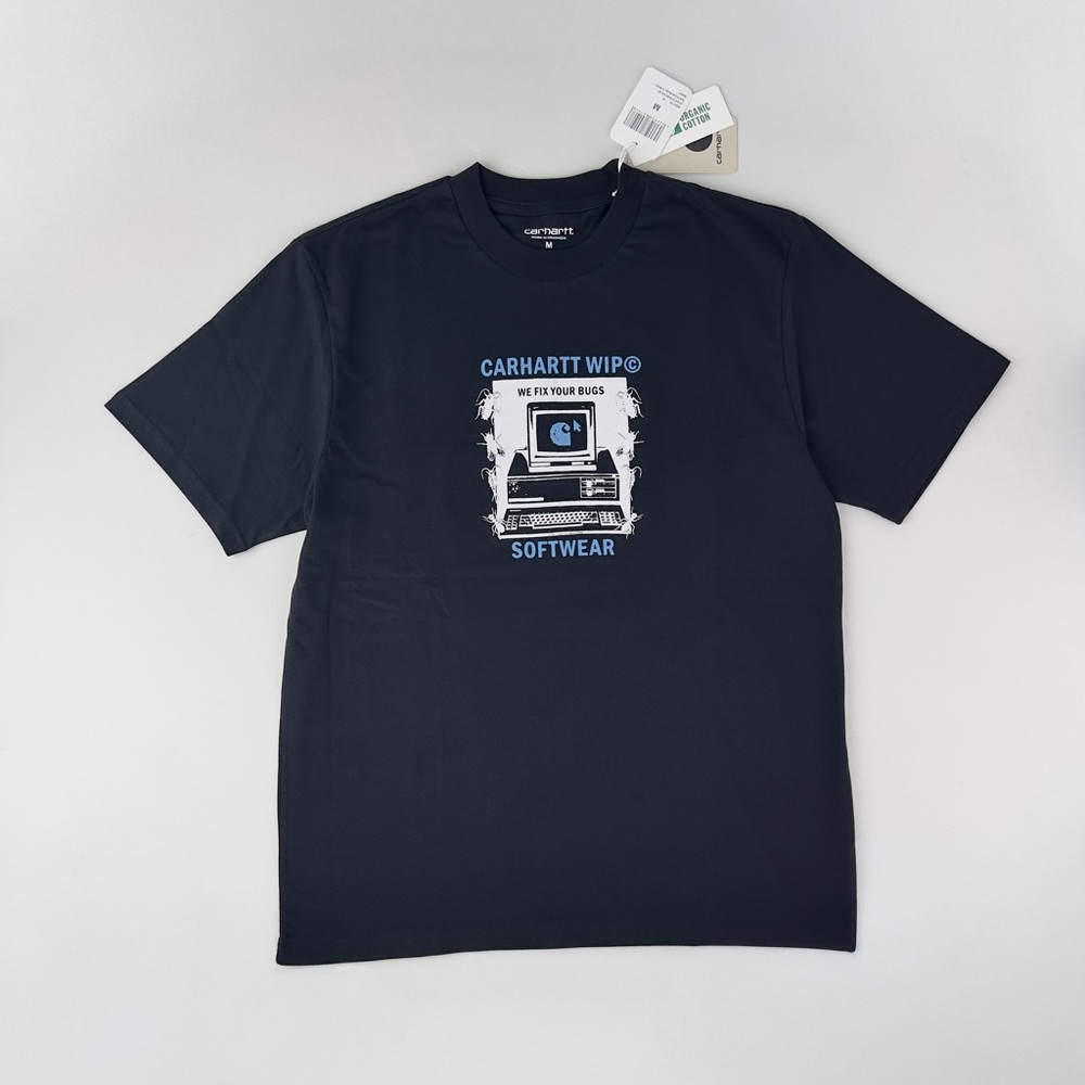 Carhartt WIP Fixed Bugs S/S T-shirt Black, Size M